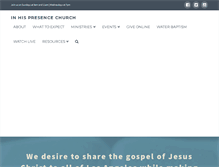 Tablet Screenshot of ihpchurch.org
